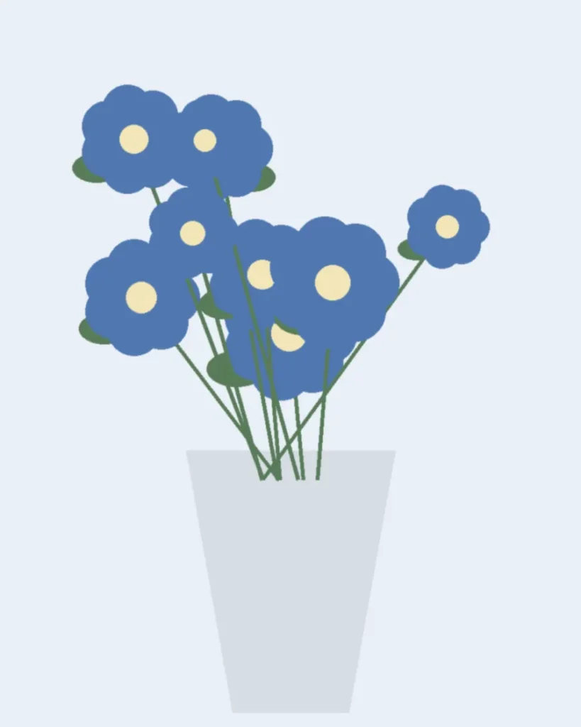 What flower colours mean